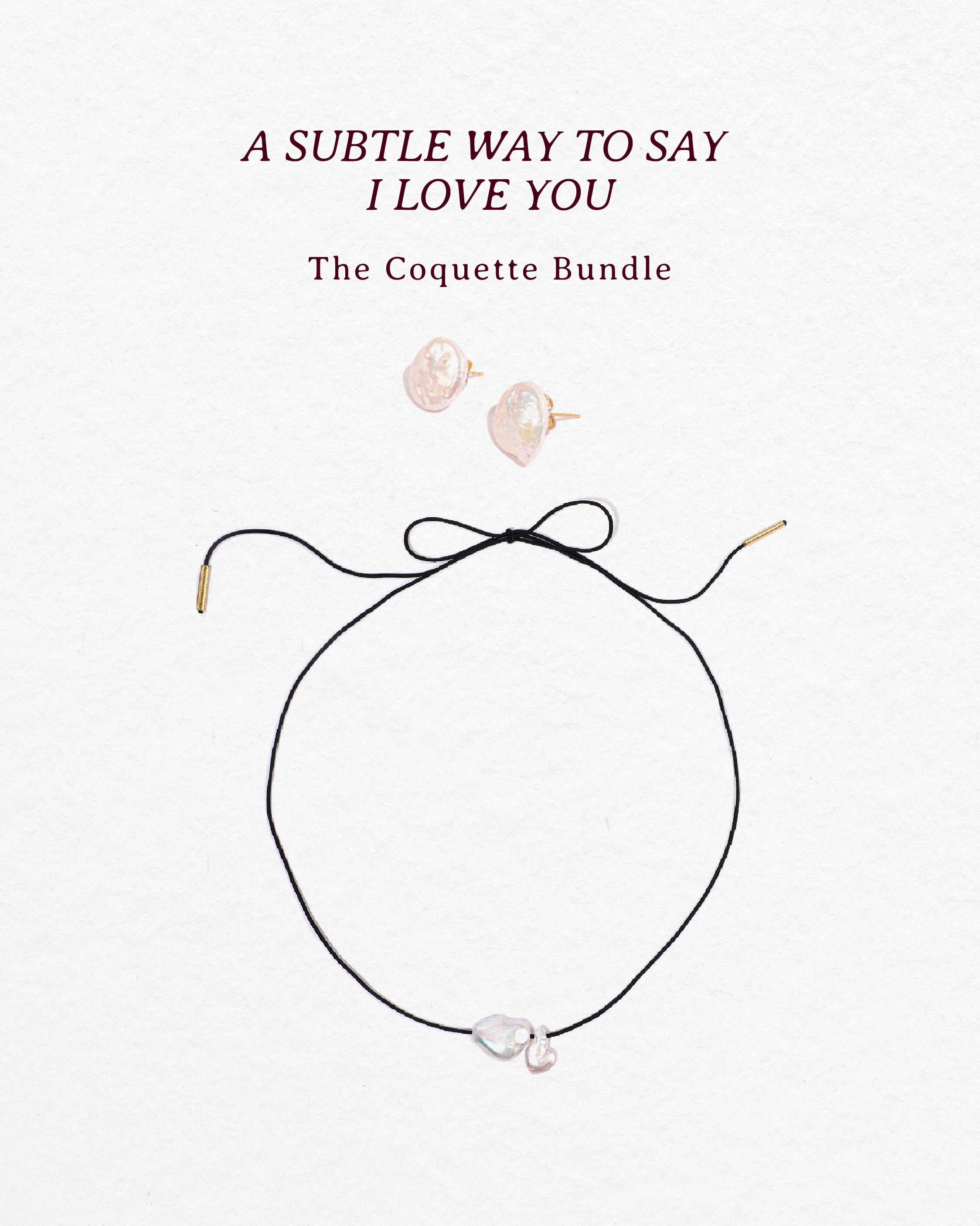 Lote Collar Coqueta Coqueta + Topos