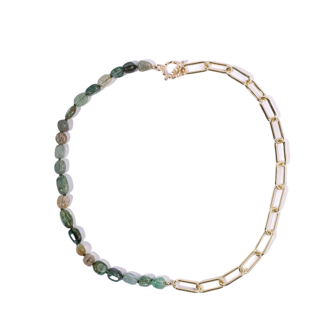 Green Agata Necklace