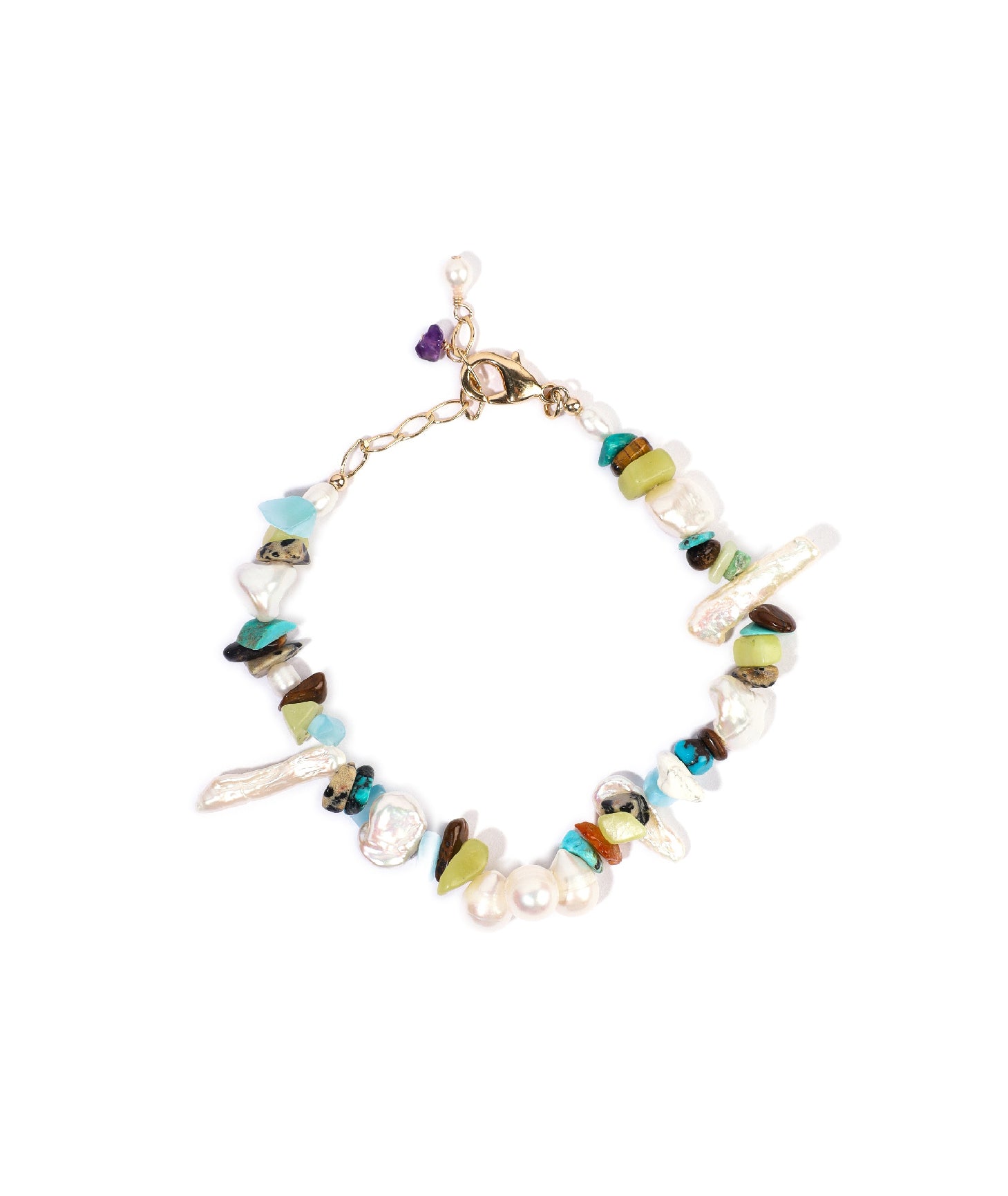 Amatista Anklet