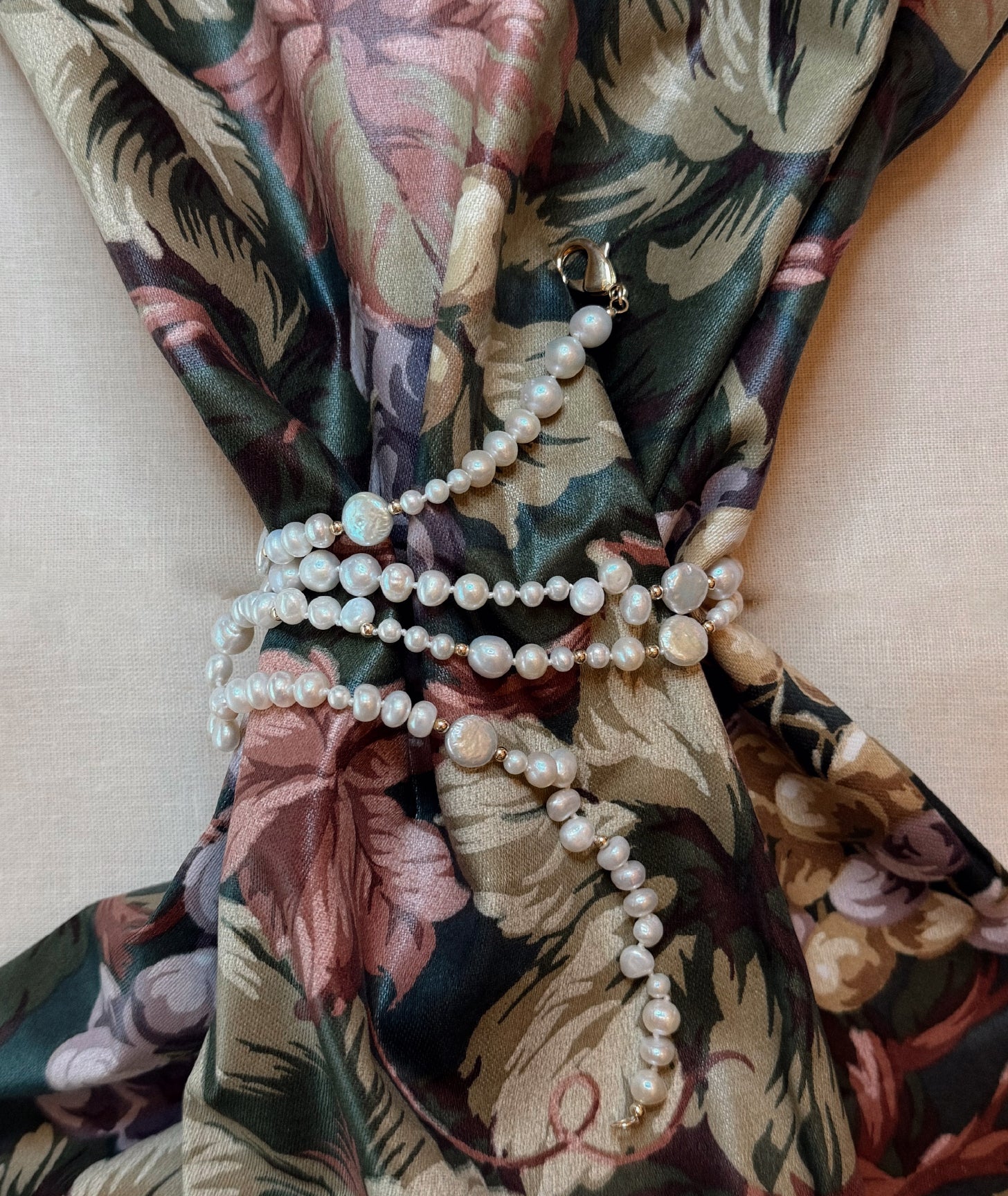 Collar Perlas Amorfas 