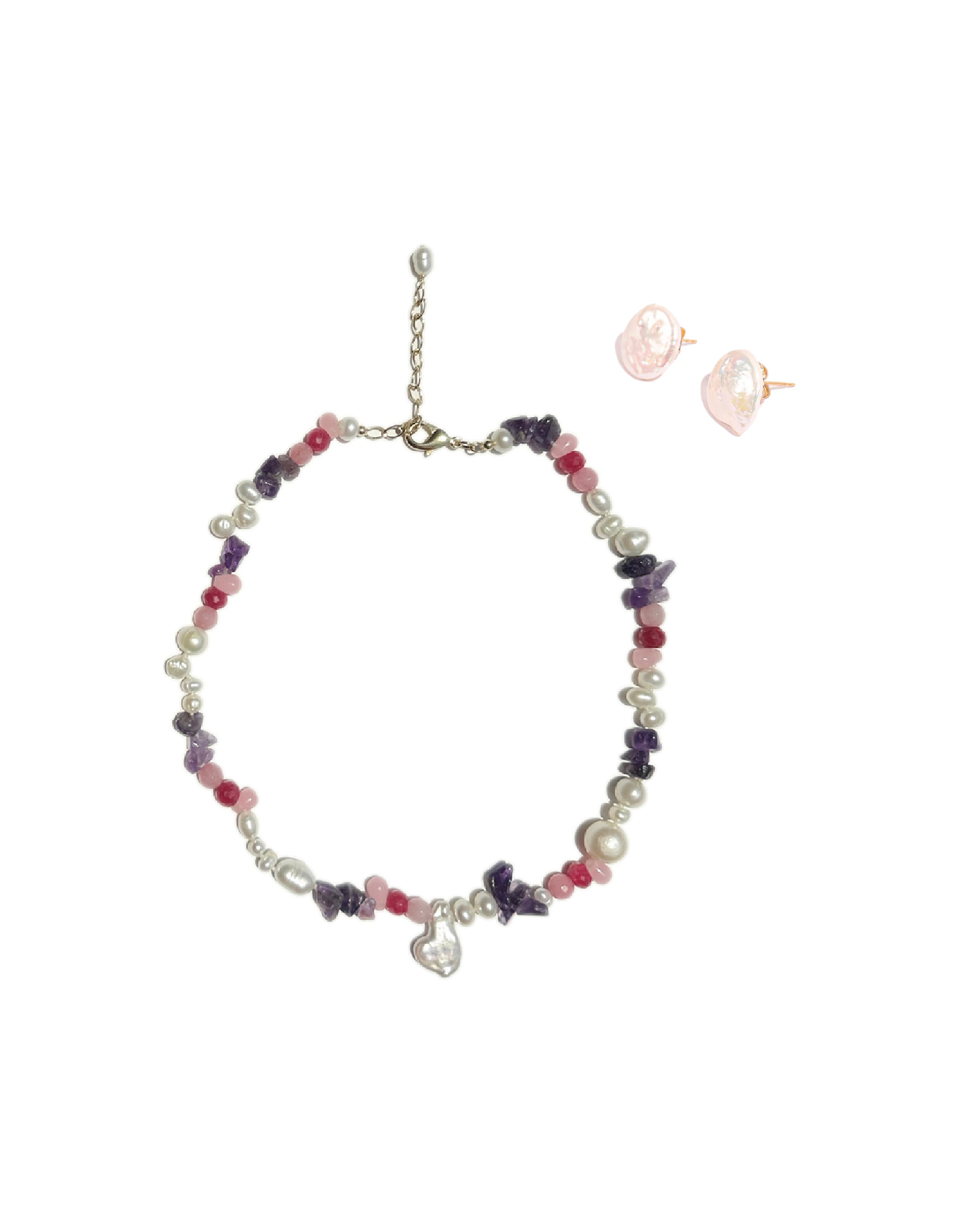 Bundle Love Pearl Necklace + Topos