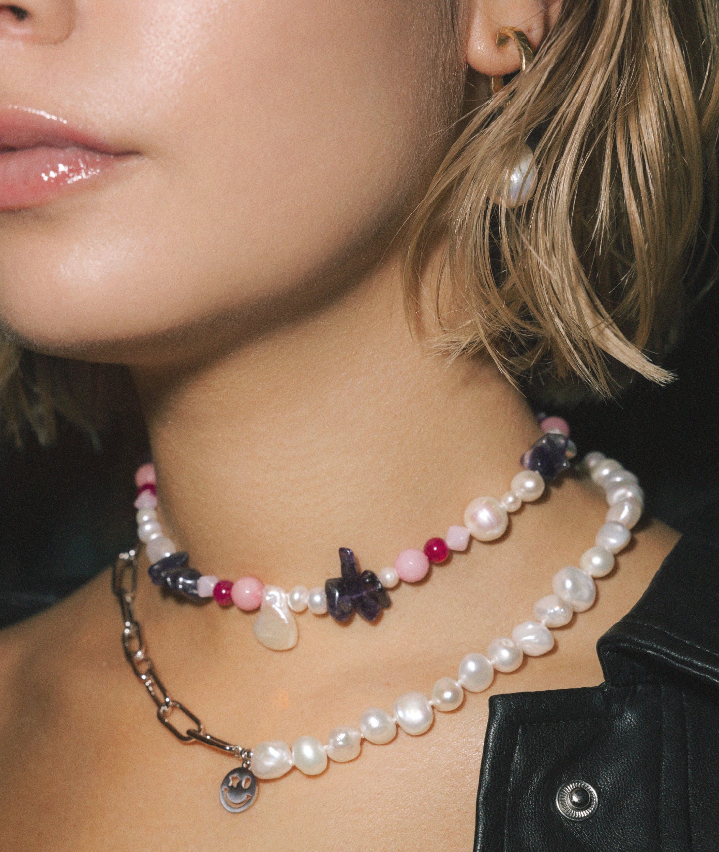 Love Pearl Necklace